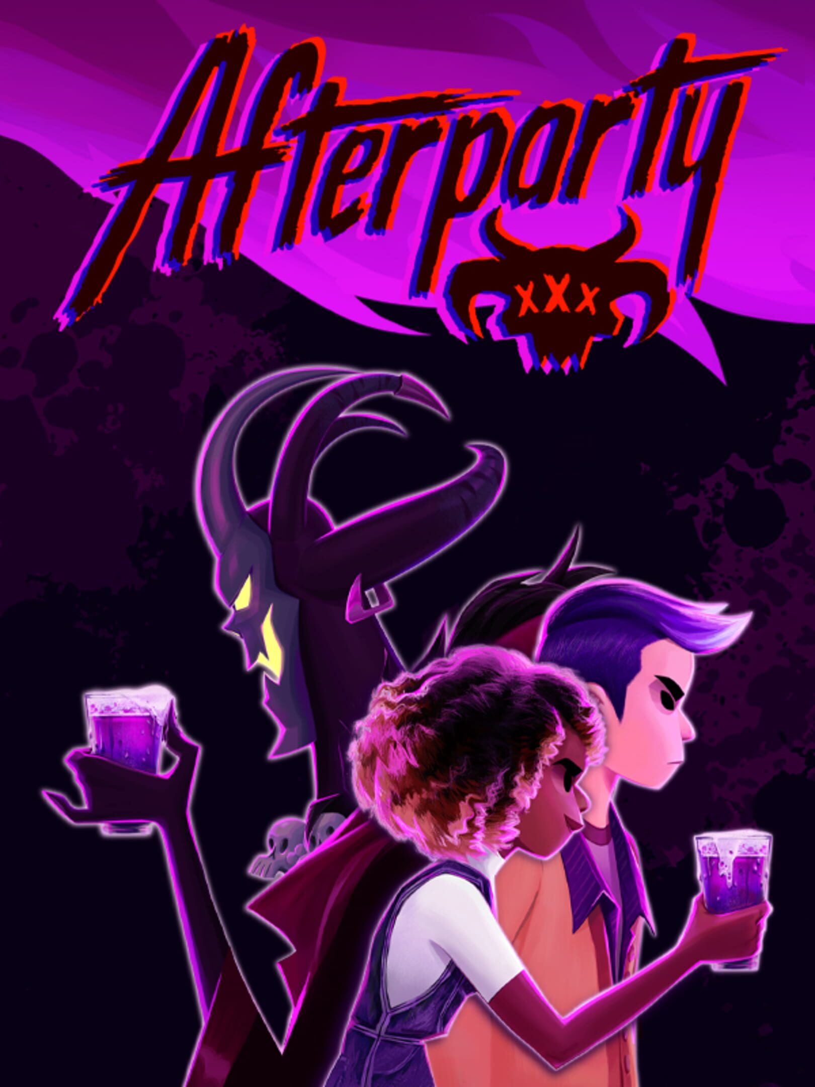 Afterparty (игра). Afterparty 2019. Afterparty game Art. Steam Afterparty.