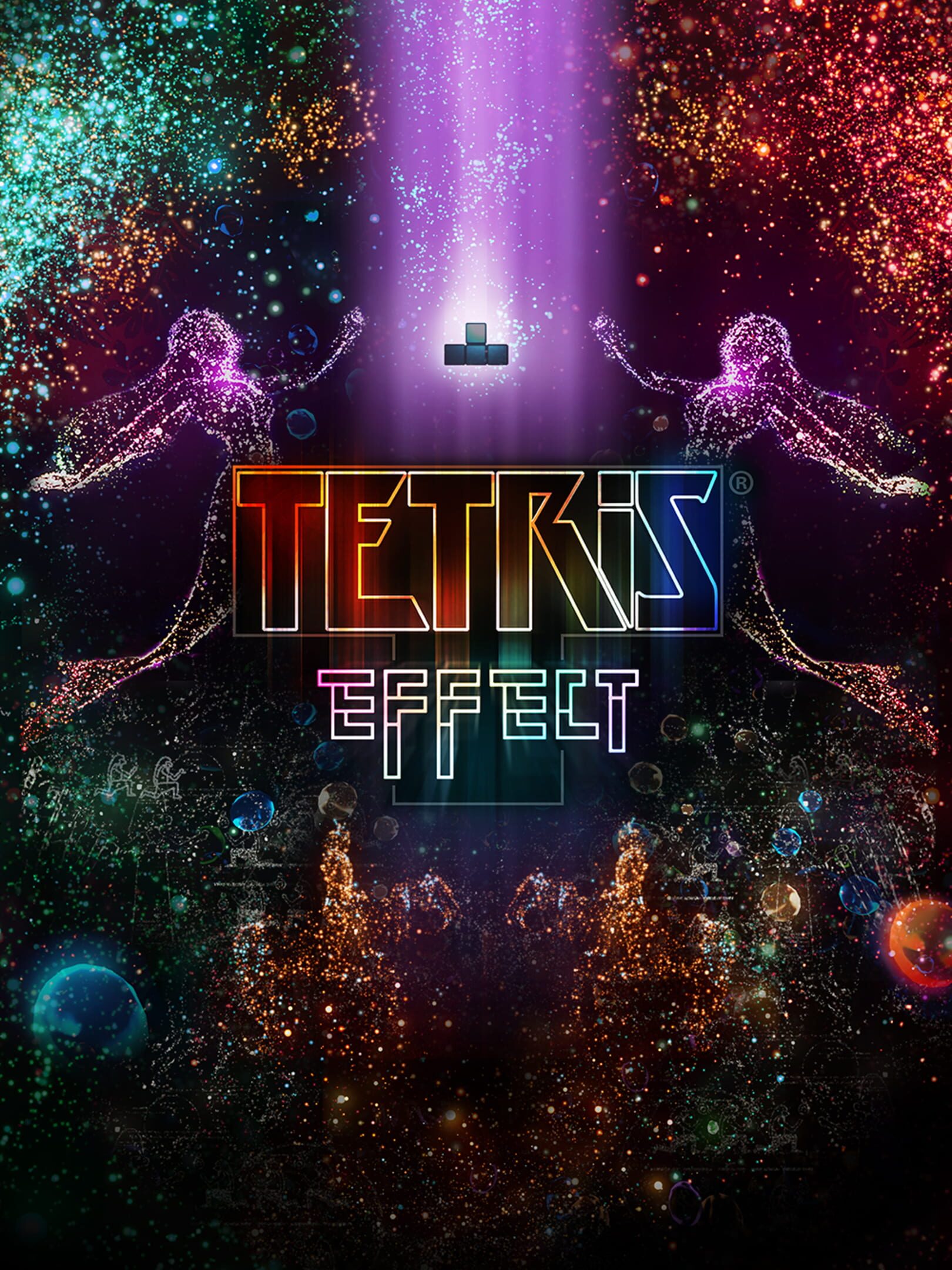 Tetris connected. Тетрис эффект игра. Tetris Effect обложка. Тетрис эффект VR. Tetris Effect: Скриншоты.