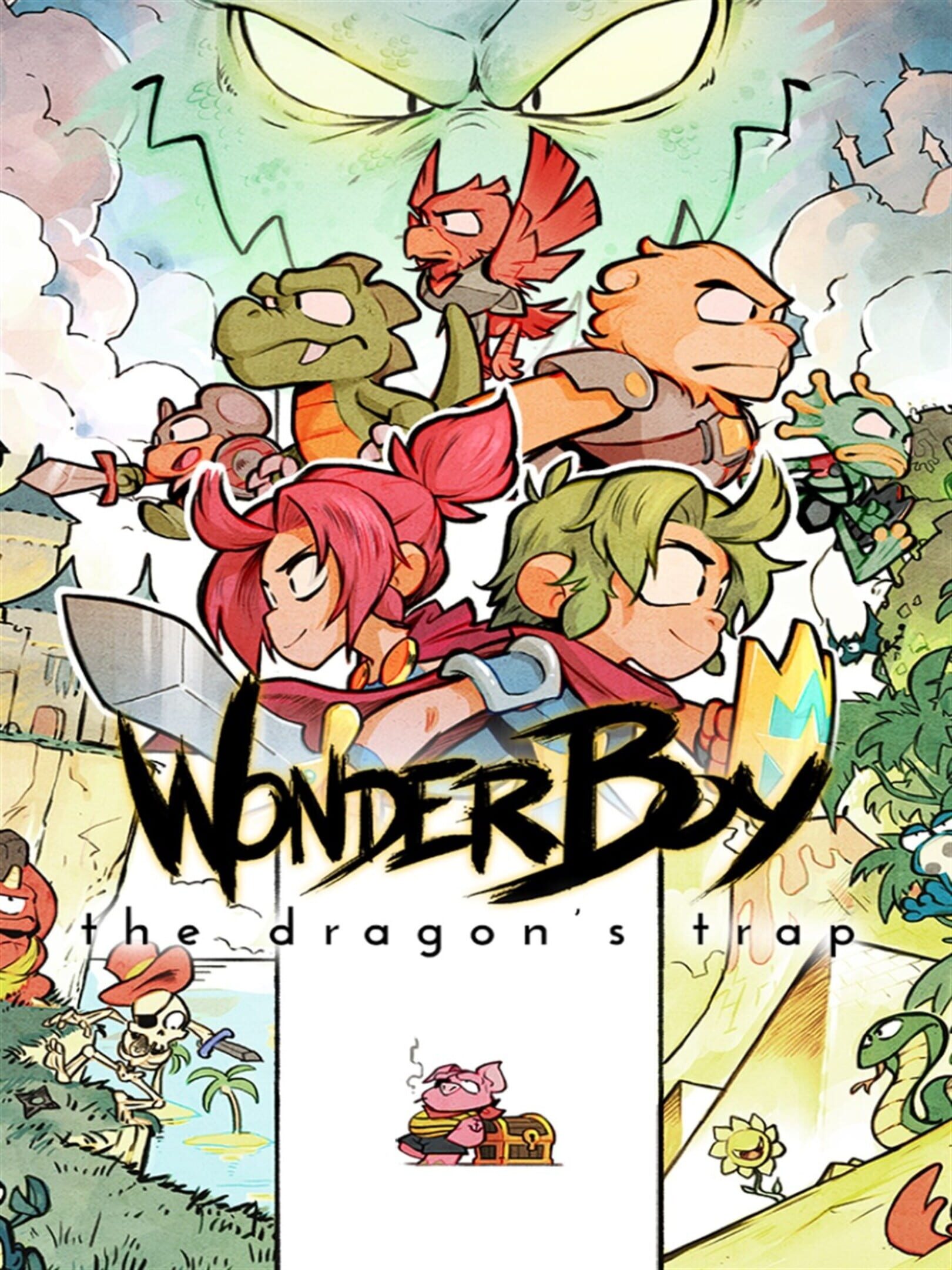 Wonderboy dragon's trap. Dragons trap. Wonderboy dragon's trap. Wonderboy игра. Wonder boy: the dragon's trap.