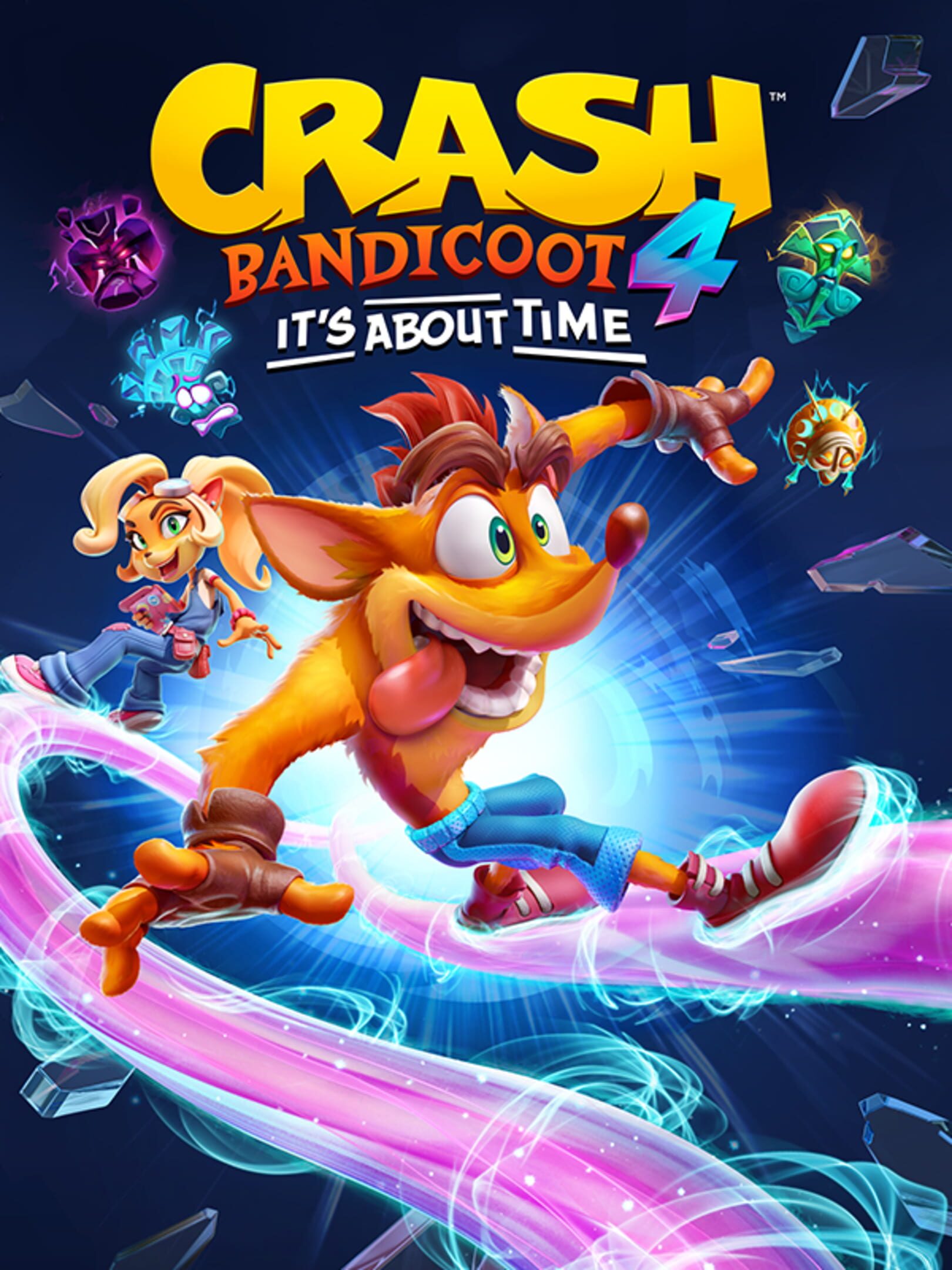 Крэш бандикут time. Crash ps4. Crash bandicoot 4 ps4. Игра crash bandicoot 4 - its about time pc cover. Crash its about time.