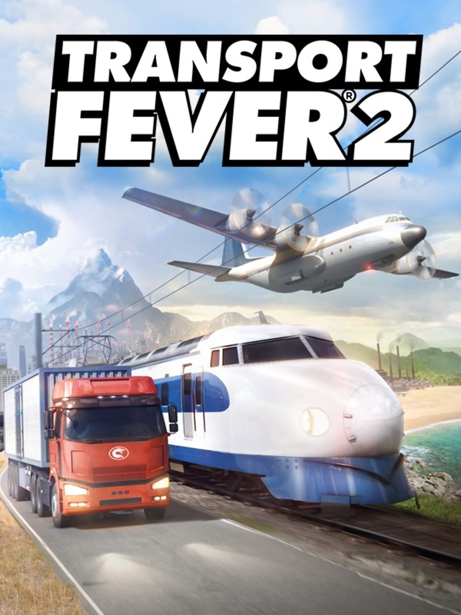 игры transport fever. транспорт февер 2.