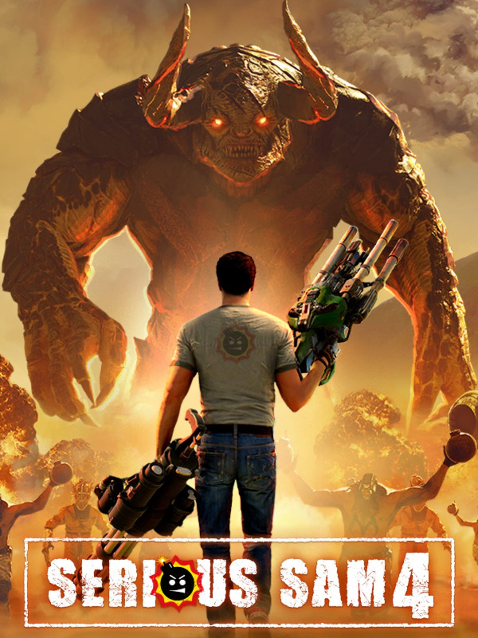 Самая крутая игра 2024. Serious Sam 4: Planet Badass. Serious Sam 4 Постер. Сириус Сэм 4 Сириус Сэм.