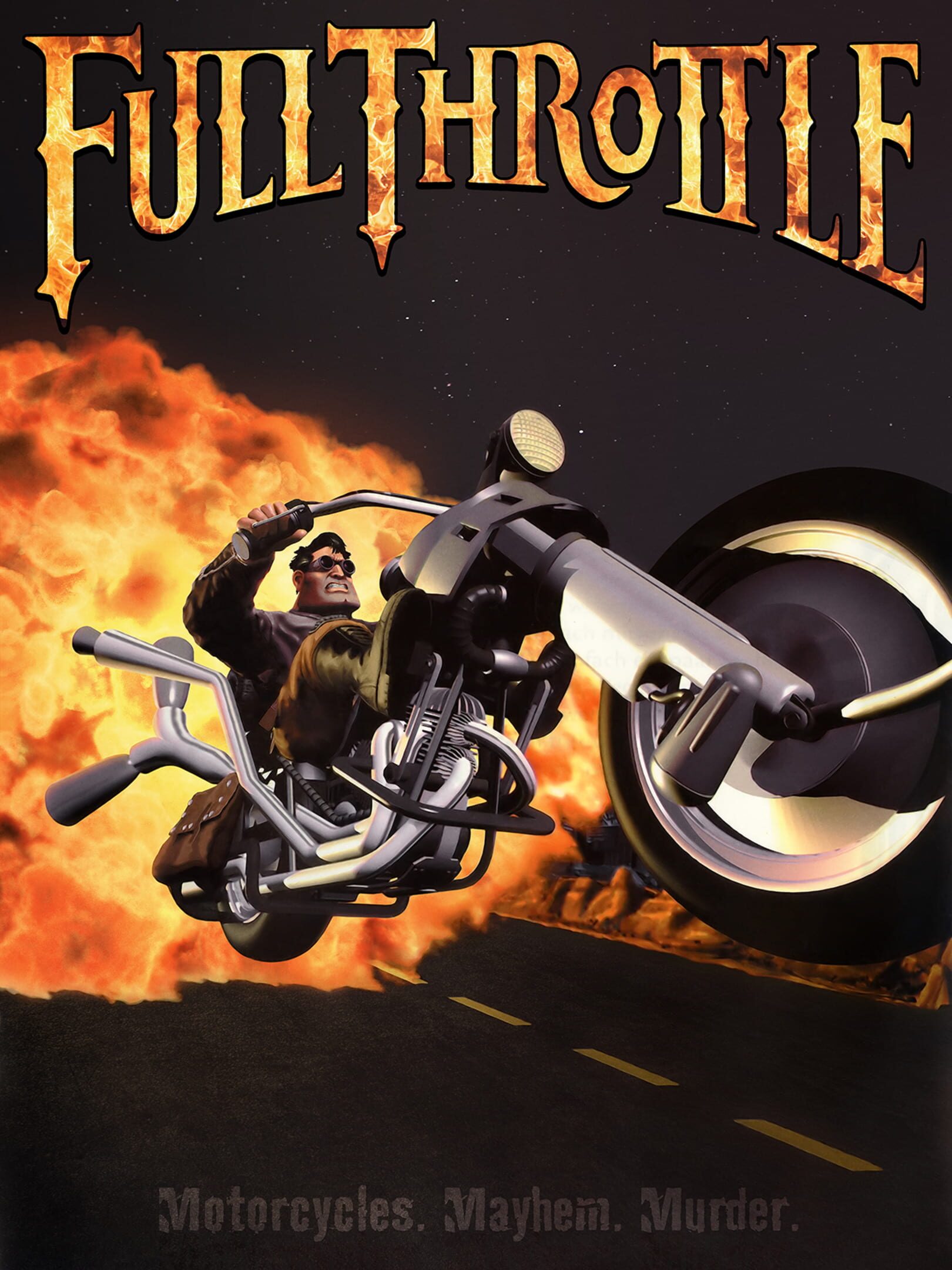 Full throttle. Full Throttle (игра, 1995). Игра про байкера Full Throttle. Рой Конрад Full Throttle. Постер Full Throttle.